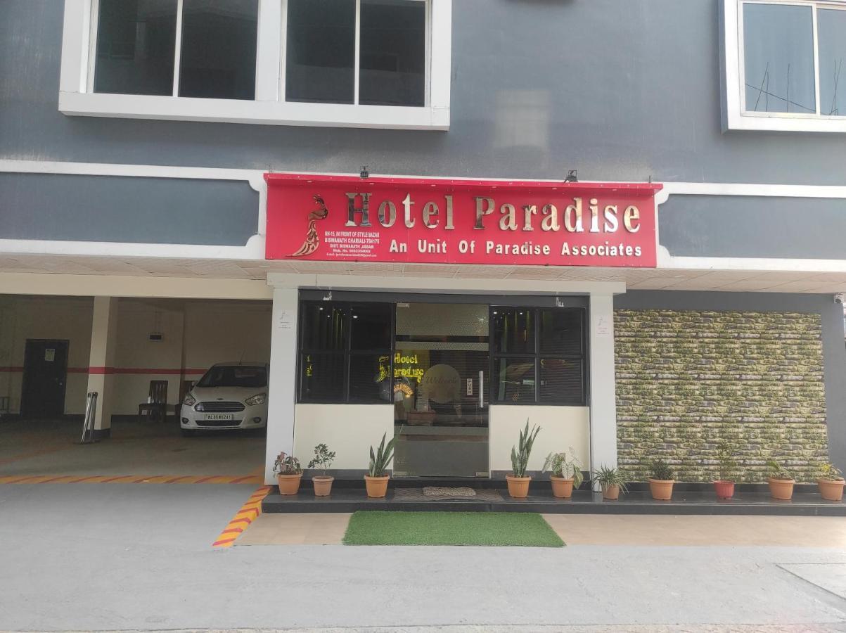 Hotel Paradise - Biswanath Chariali Bishnath Exteriör bild